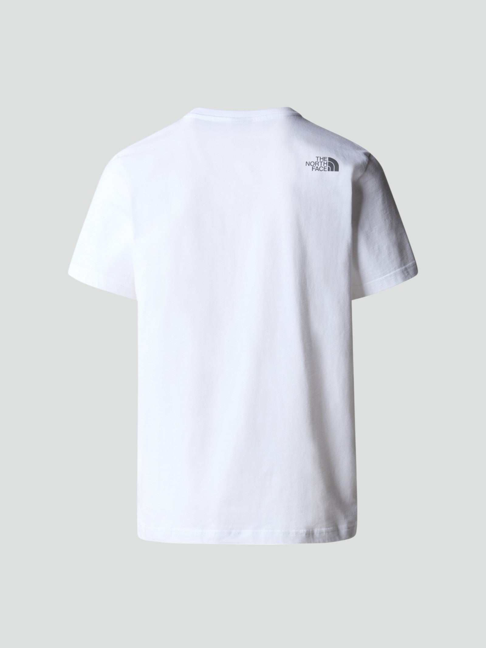 T-shirt Uomo Bianca con Logo Grafico Oversize