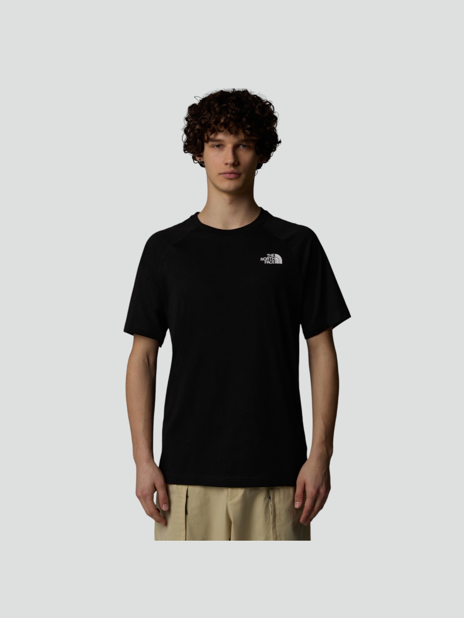 T-shirt Uomo nera con Grafica "Denali" Retro