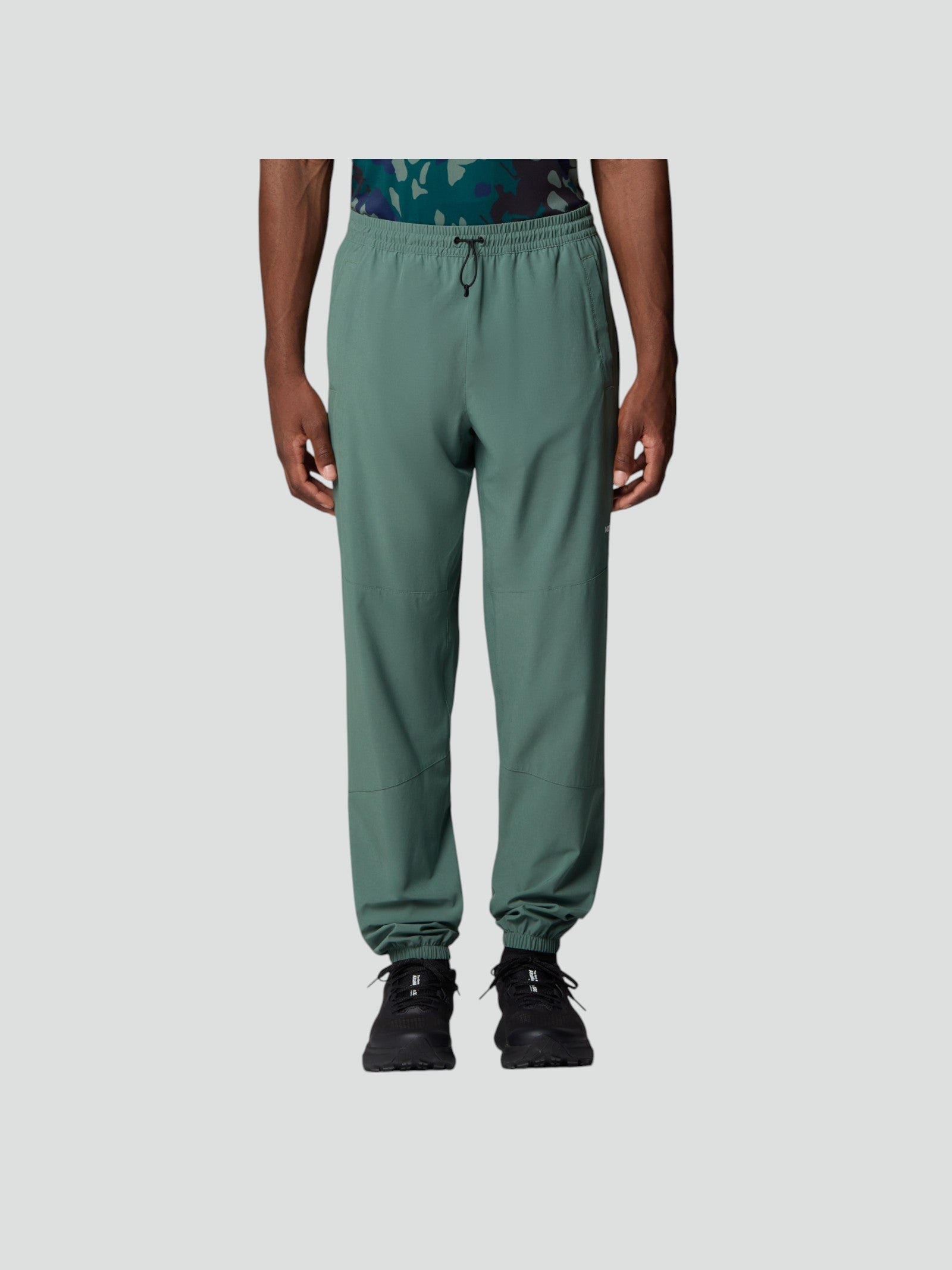 Pantaloni Tecnici verdi - Con cordino e Tasche con Zip