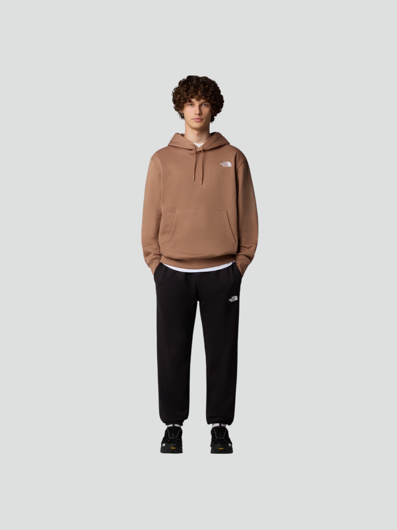 Pantaloni Uomo Neri con Coulisse e Orlo Elasticizzato