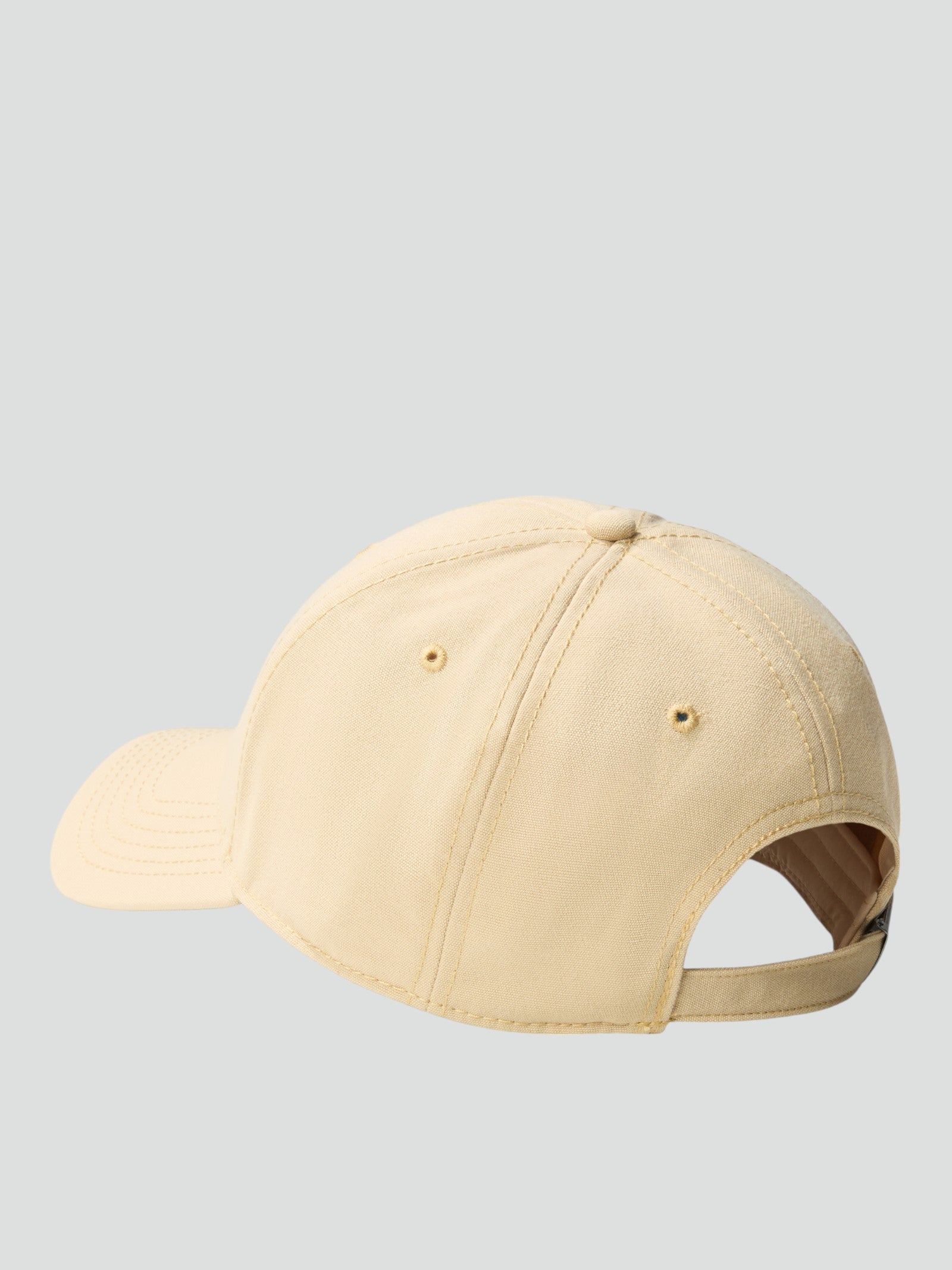 Cappellino beige "The North Face" con Logo Ricamato bianco