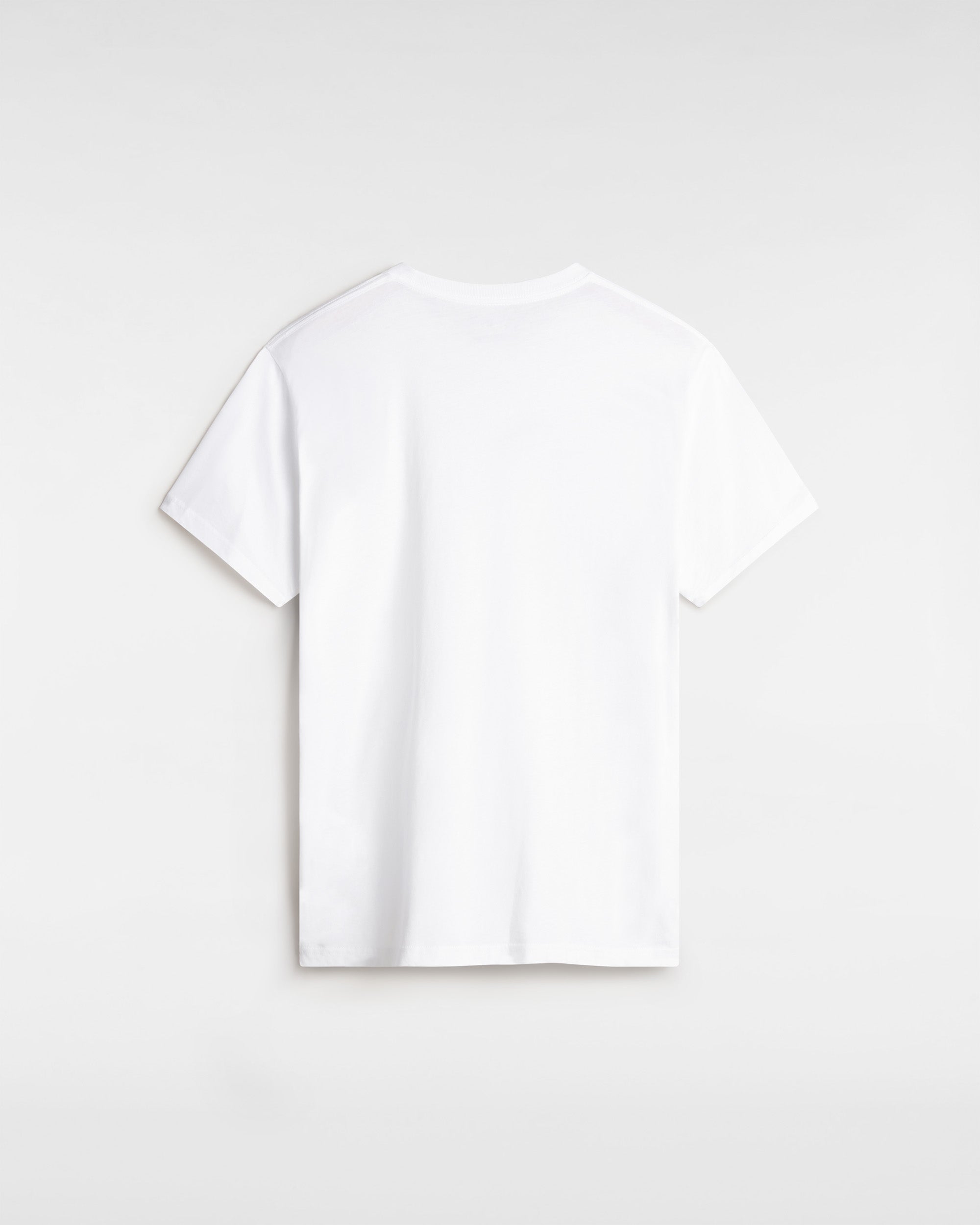 T-shirt Vans Left Chest Logo bianca in Cotone