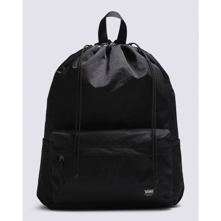 zaino nero "Old Skool Cinch" in nylon