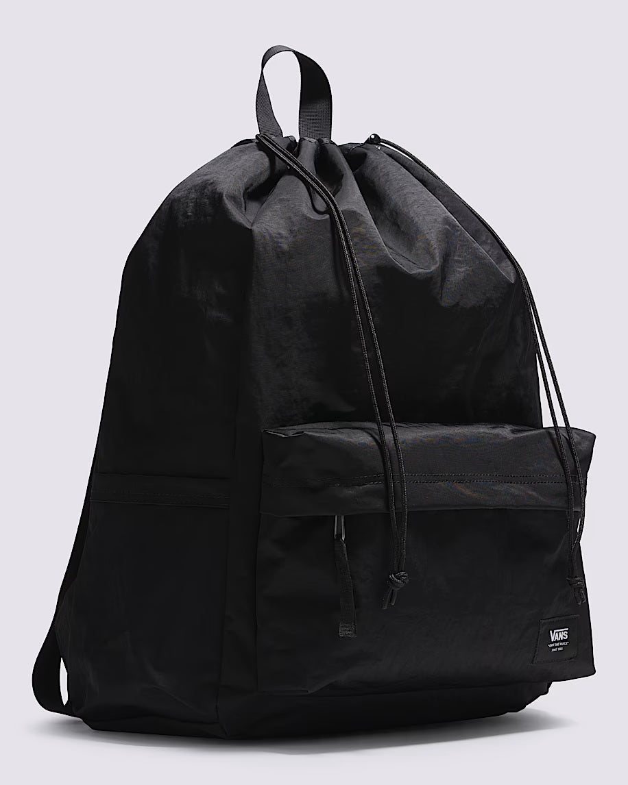 zaino nero "Old Skool Cinch" in nylon
