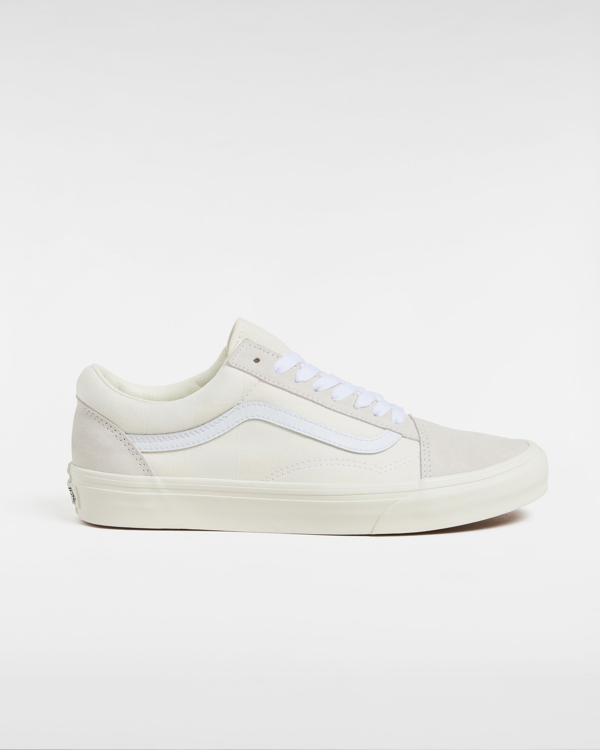 Sneakers Vans Old Skool True White in Tela e Suede