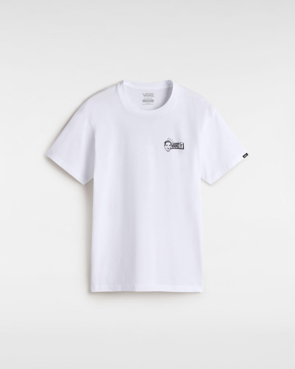 T-shirt "Waffle House" Bianca con Grafica Vintage Off the Press