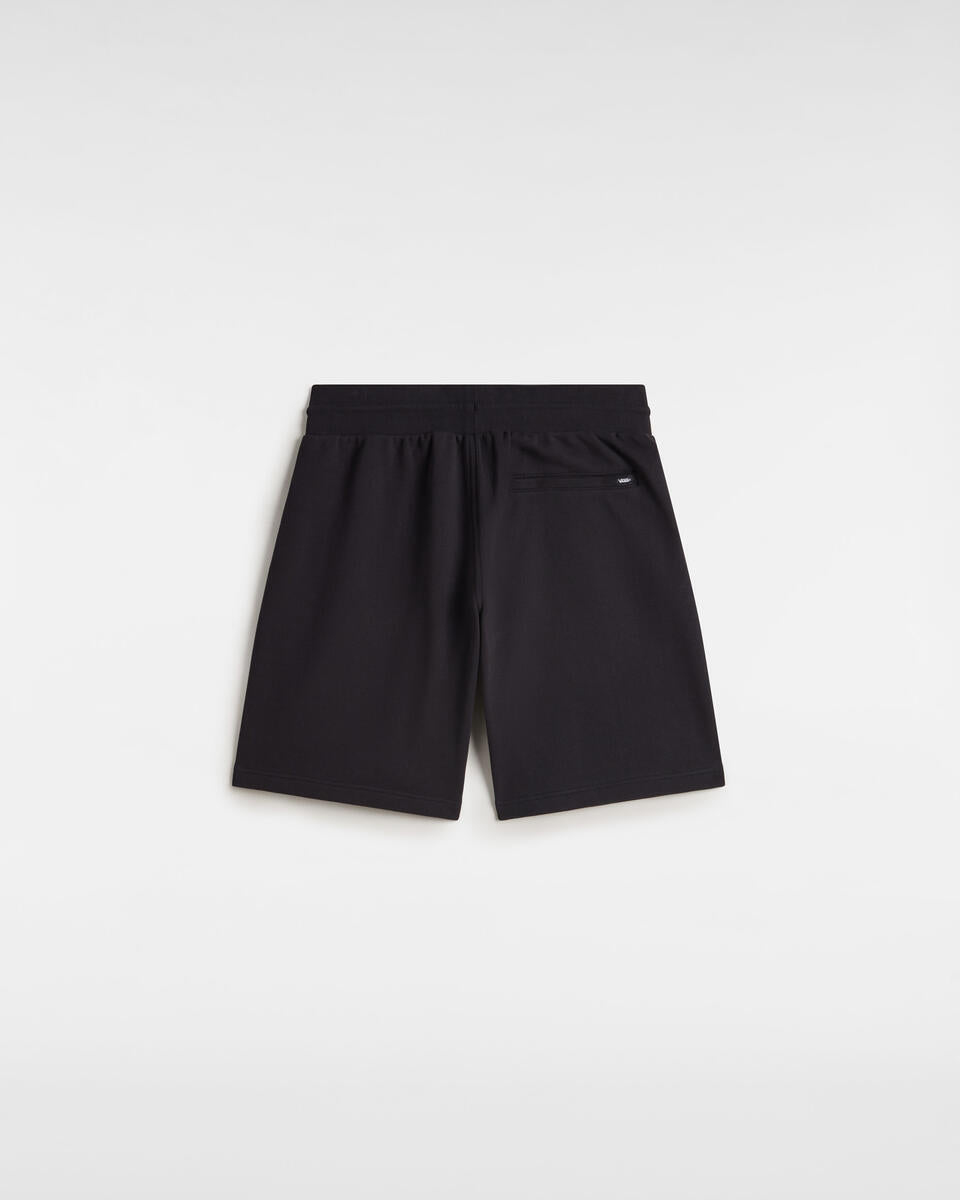 Shorts "P5G" Neri con Vita Elasticizzata in Cotone