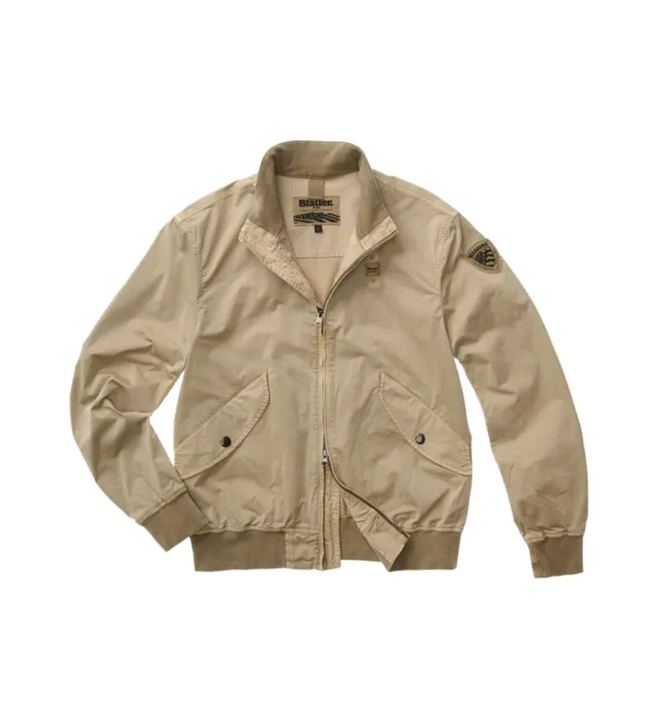 Giubbino Blauer uomo BLUC04139-007449 327 Badger Dyed Beige naturale <BR/>