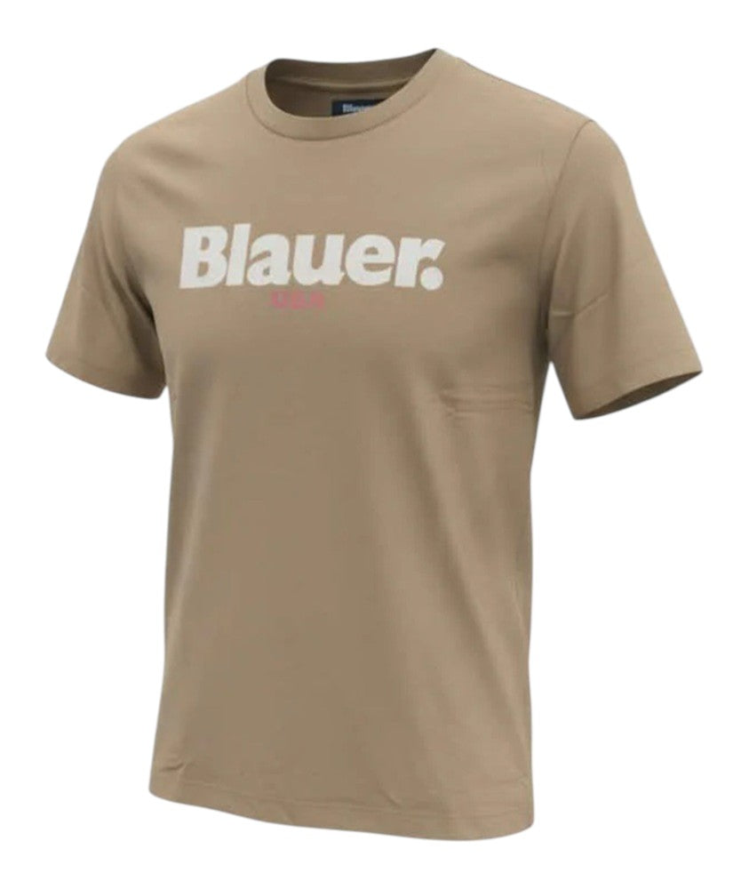 T-shirt Blauer uomo BLUH02299-007439340 Ernst Nocciola