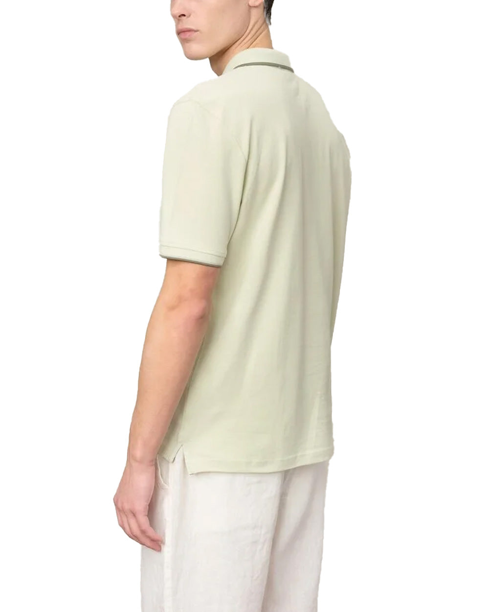 Polo BLAUER uomo BLUT02295 006801 Verde