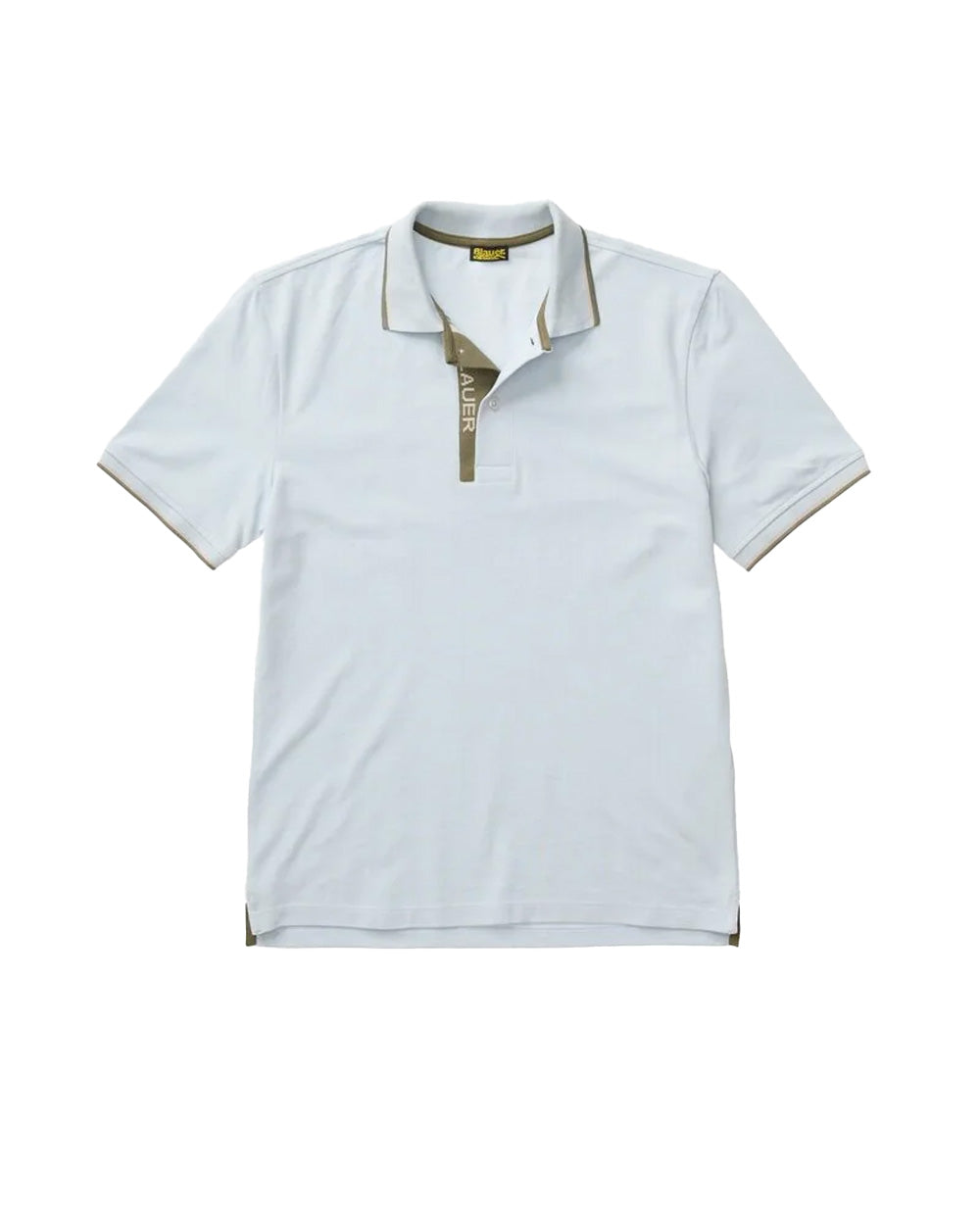 Polo BLAUER uomo BLUT02295 006801 Celeste