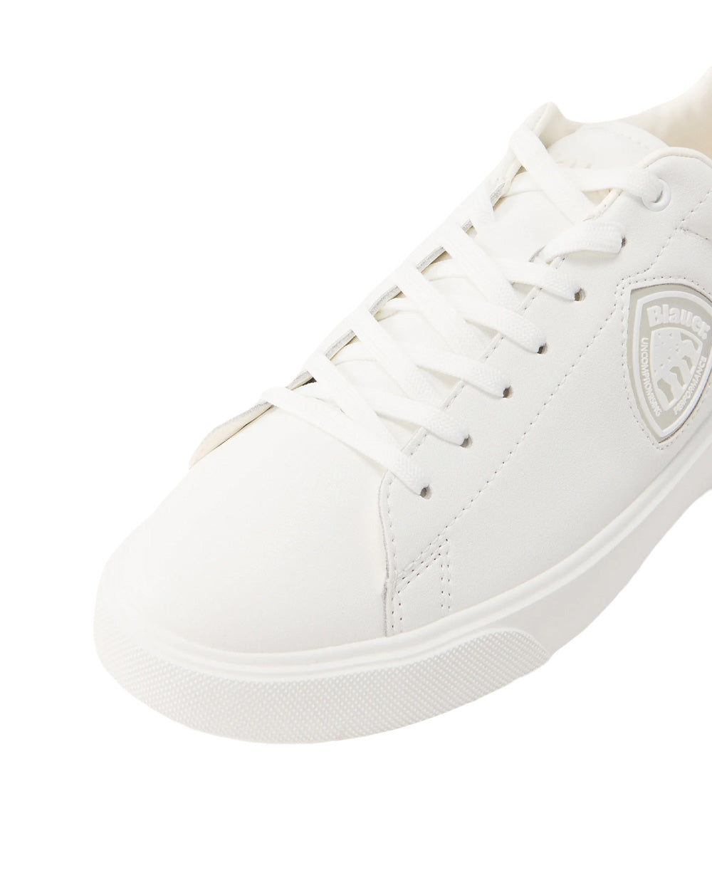 Scarpa BLAUER uomo BUCK BUCK07 LEA WHINVY Bianca Blu