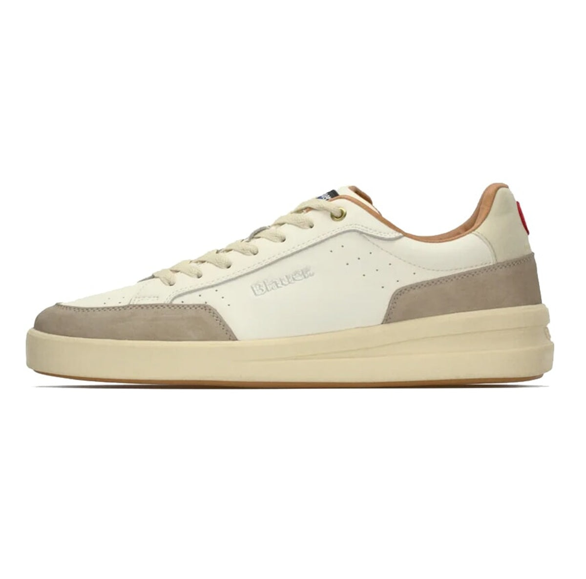 Sneakers Blauer uomo KYOTO01LECCRE crema