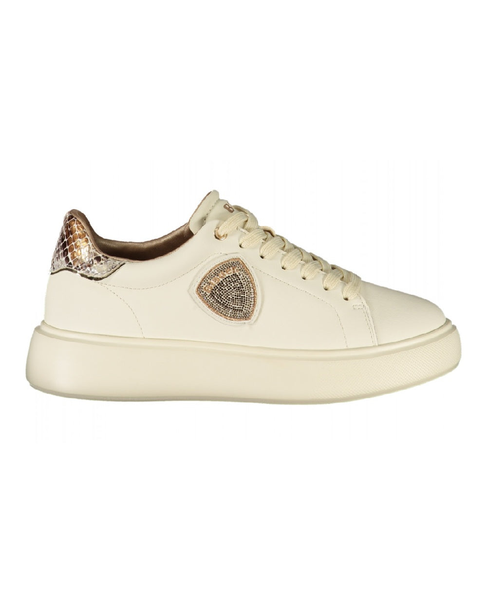Sneakers Blauer donna venus 01 lem VENUS 01 LEM CREPLA cream platinum <BR/>