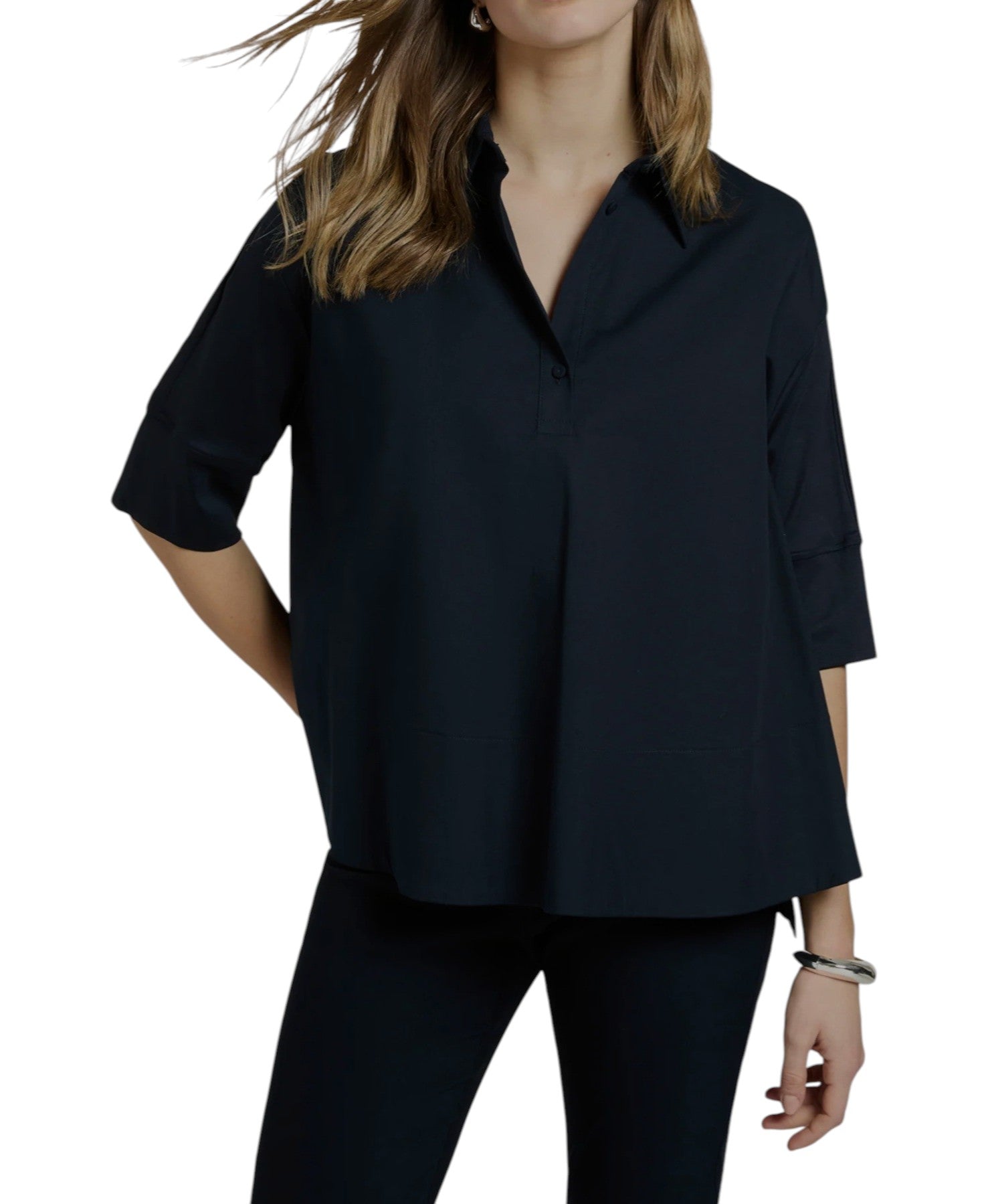 Blusa Elena Mirò donna 2009Z000058N 033 Nero<BR/>