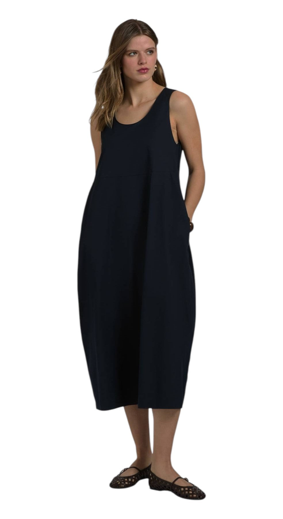Abito Elena Mirò donna 7064Z000114N 033 Performance Nero<BR/>