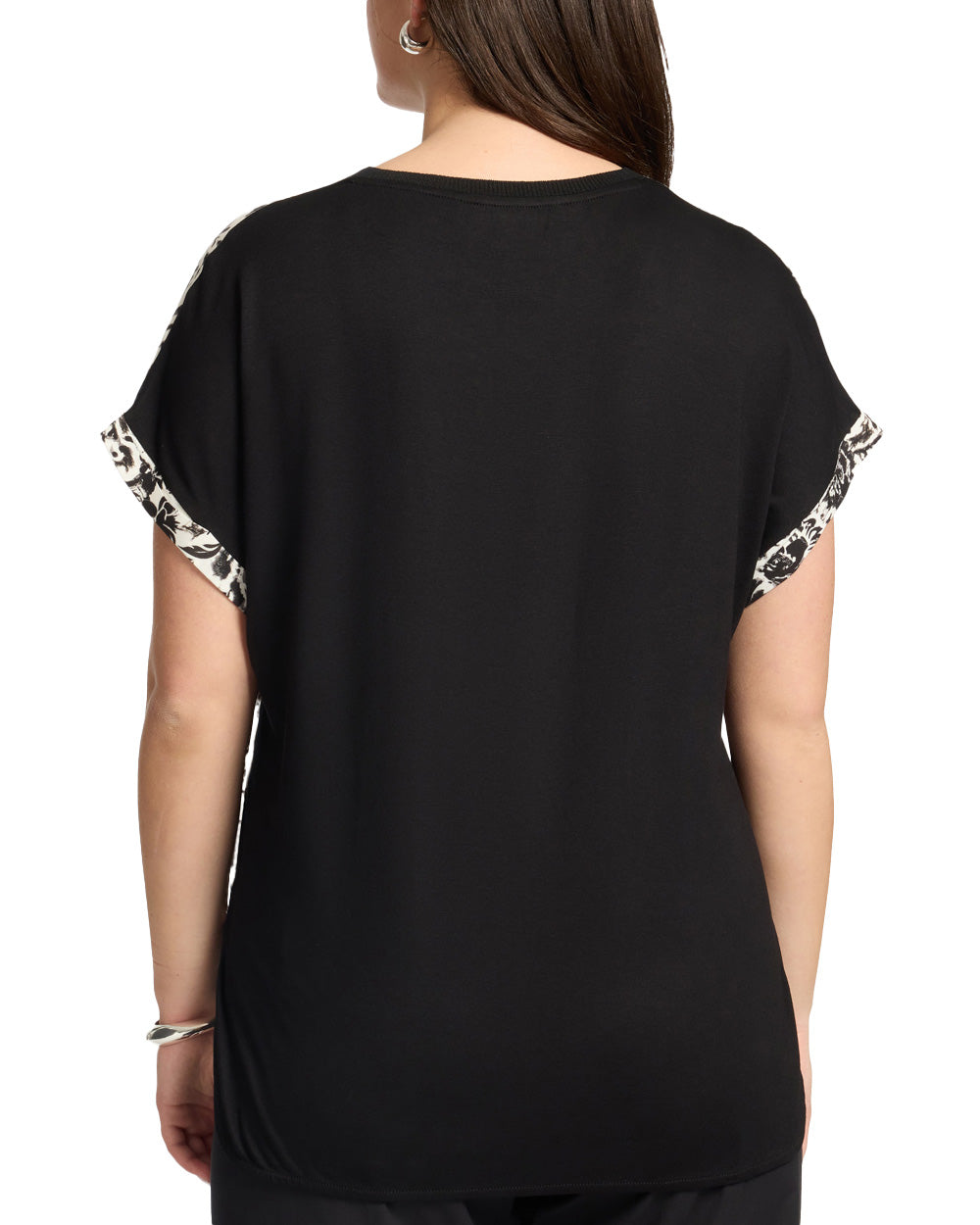T-shirt ELENA MIRO donna G006Z000635N Nera