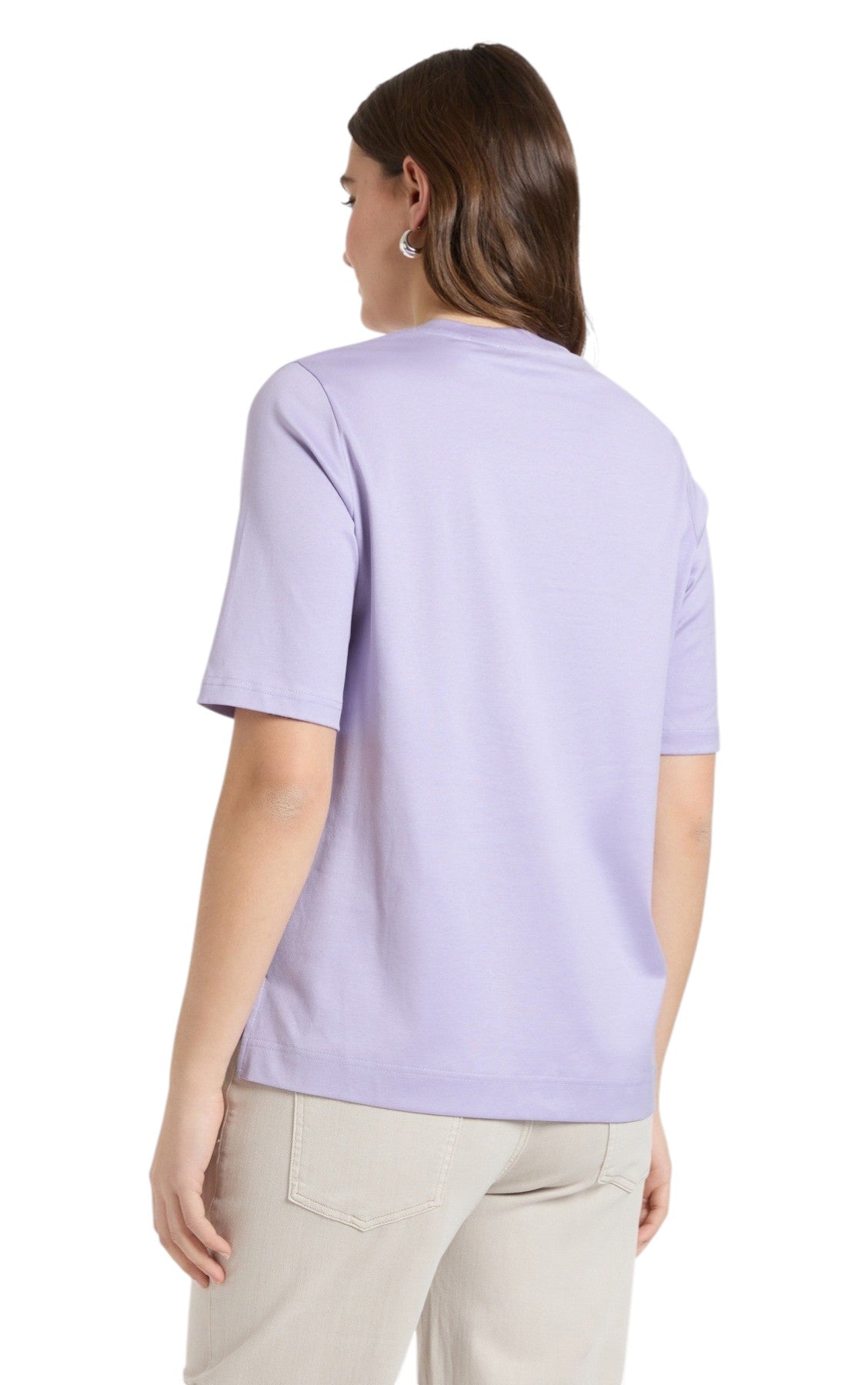 T-shirt Elena Mirò donna G079Z000598N 009 Online Selection Lavanda<BR/>
