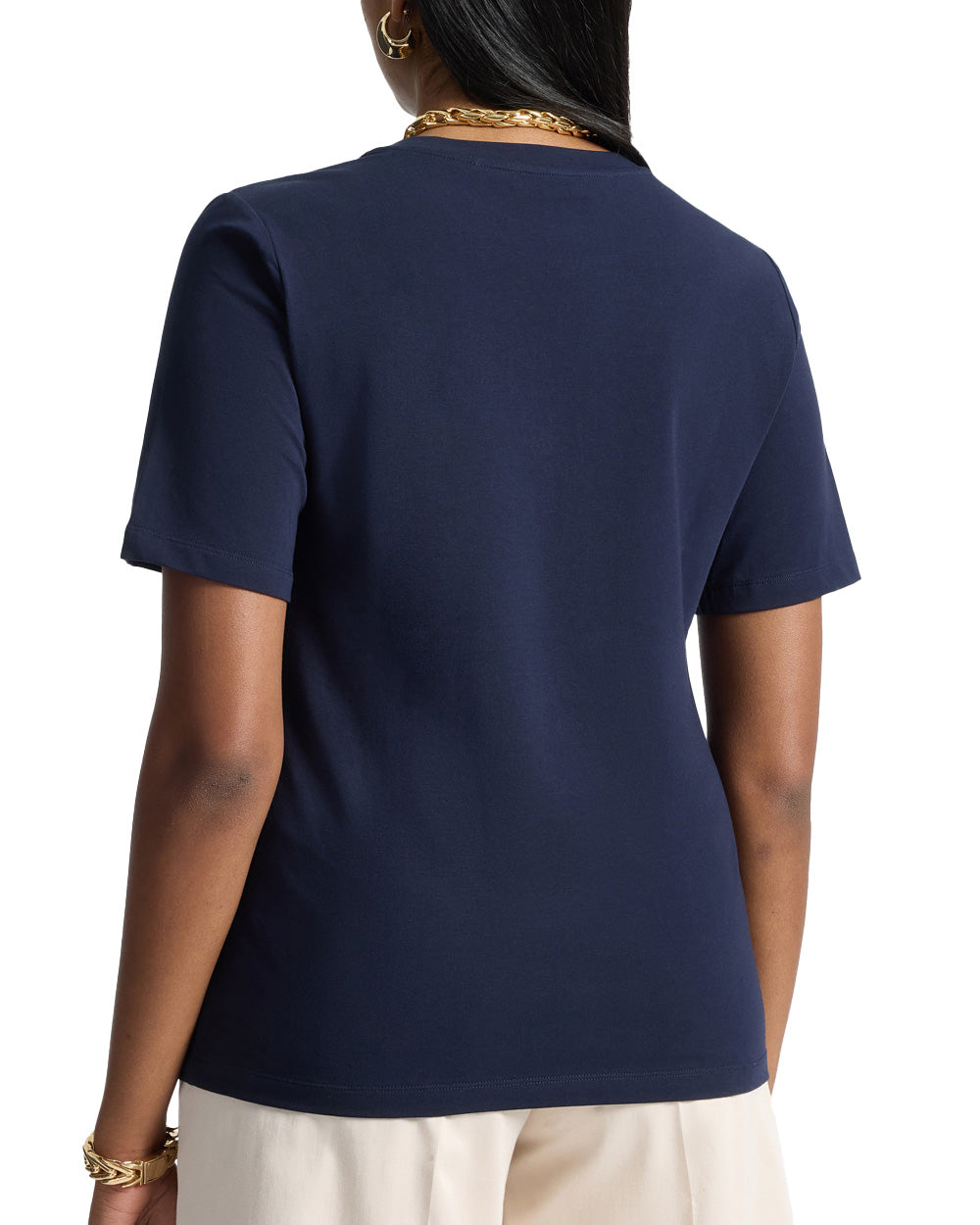 T-shirt ELENA MIRO donna G341Z100563N Blu