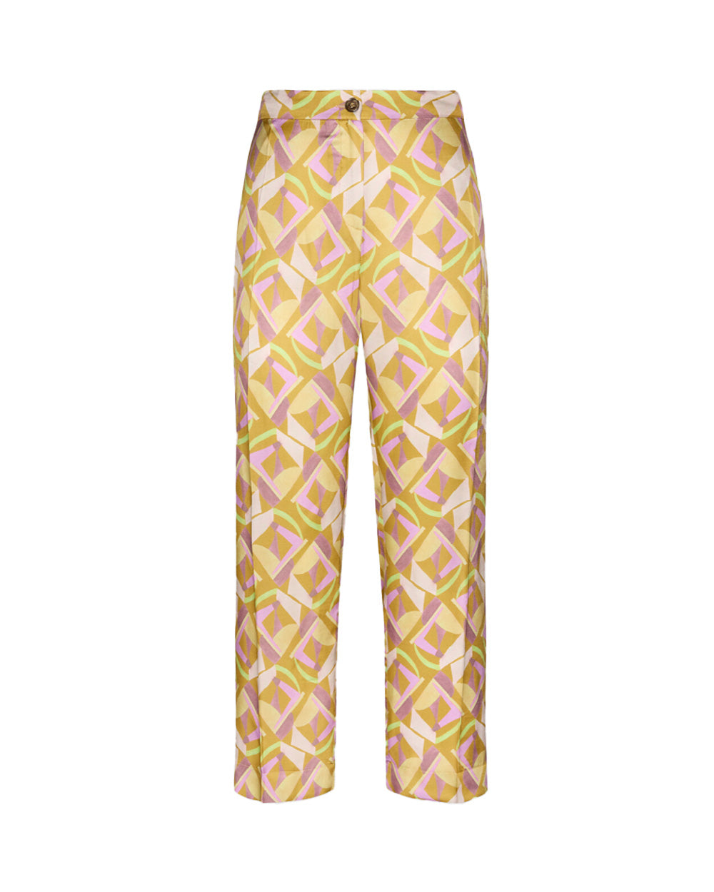 Pantalone ELENA MIRO donna P021P000472N Giallo