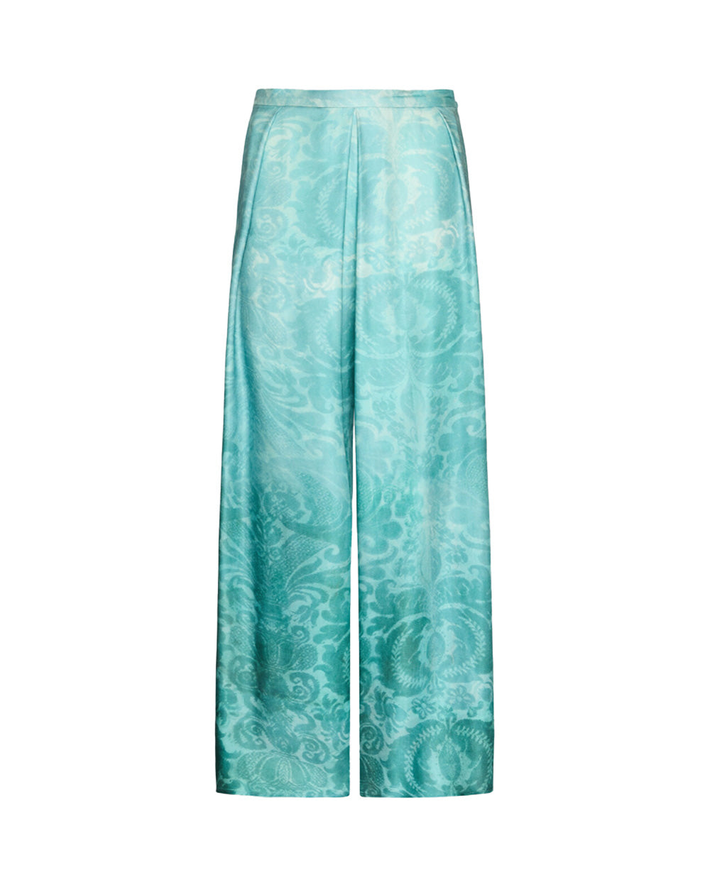 Pantalone ELENA MIRO donna P022P100474N Menta<BR/>