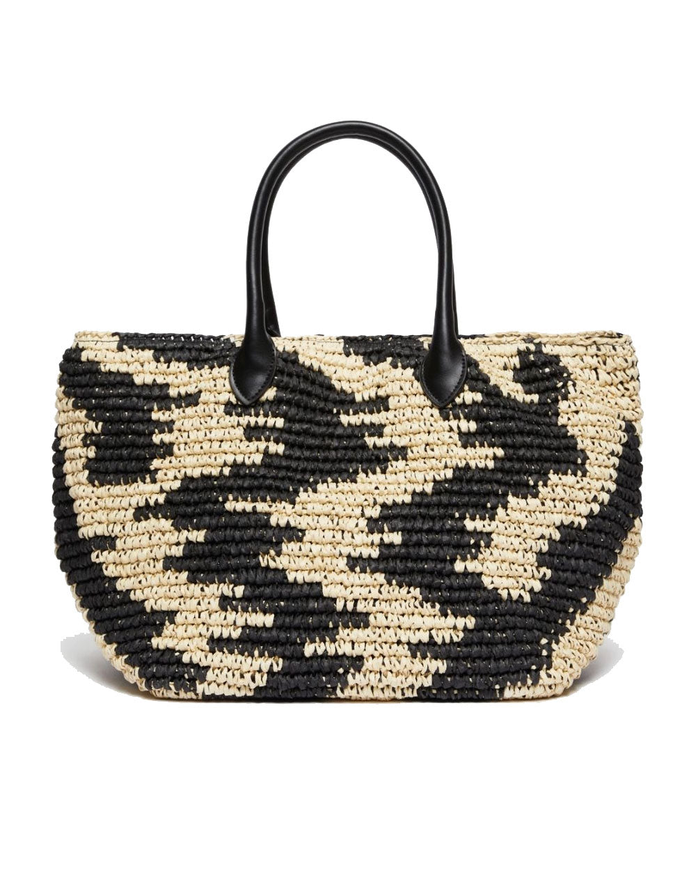 Borsa Emme di Marella donna Balia écru nera