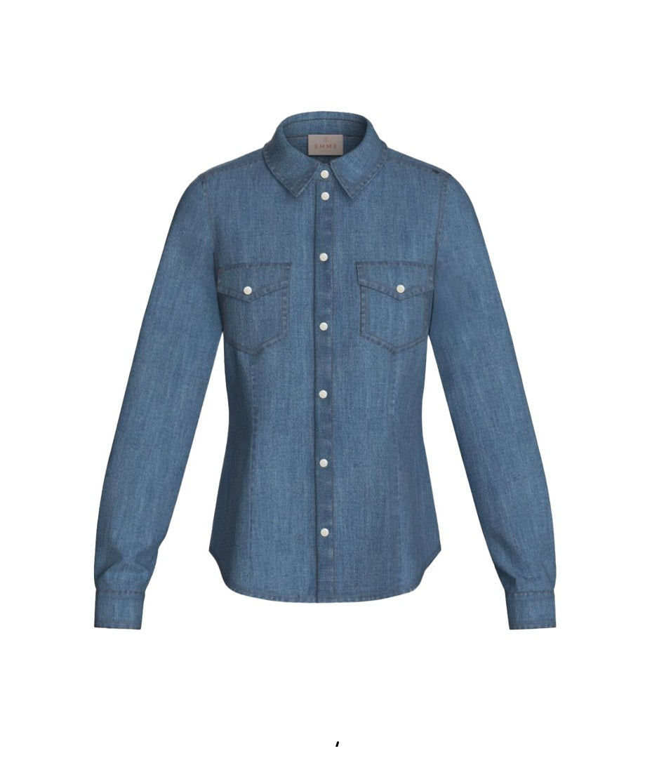 Camicia EMME DI MARELLA donna CAPANNA Blu