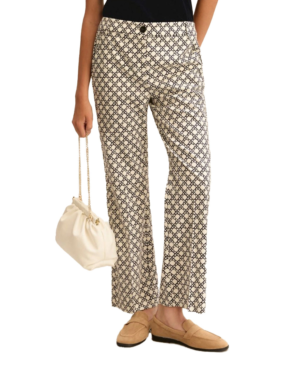 Pantalone EMME DI MARELLA donna CLASSI Panna