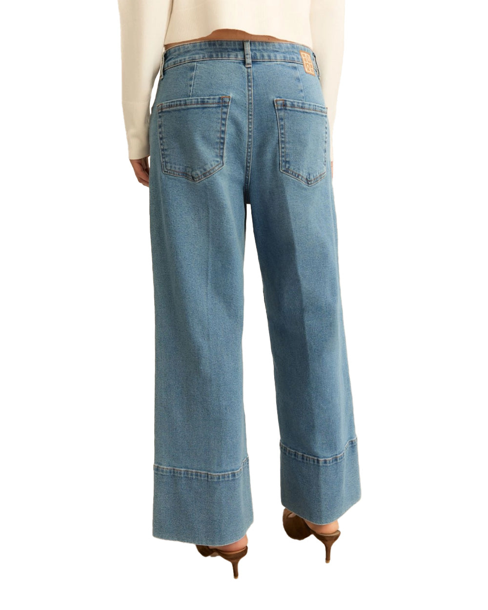 Jeans EMME DI MARELLA donna CROPPED Blu chiaro<BR/>