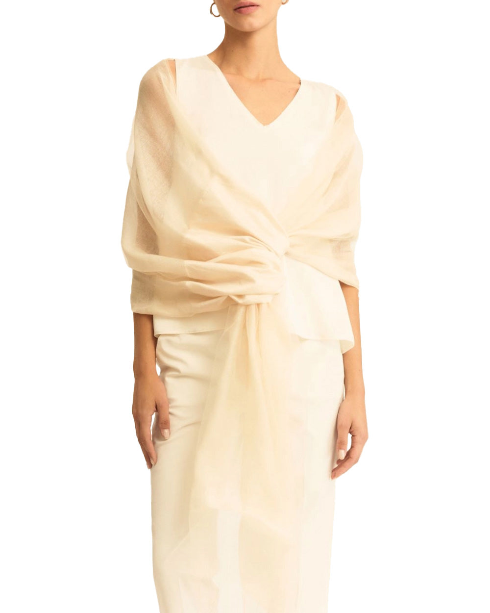 Stola EMME DI MARELLA donna FILTRO Ecrù<BR/>