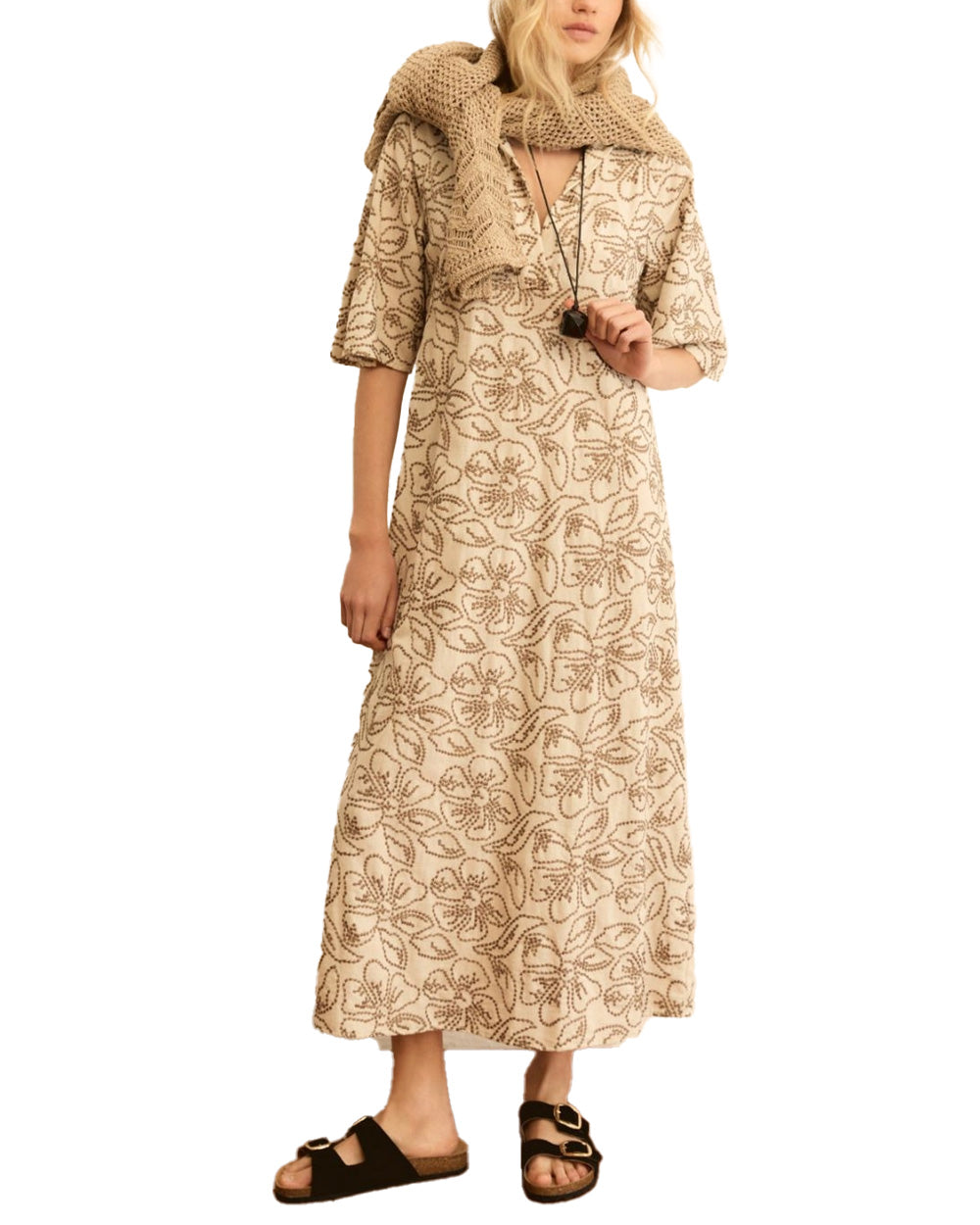 Abito EMME DI MARELLA donna FOLK Tortora