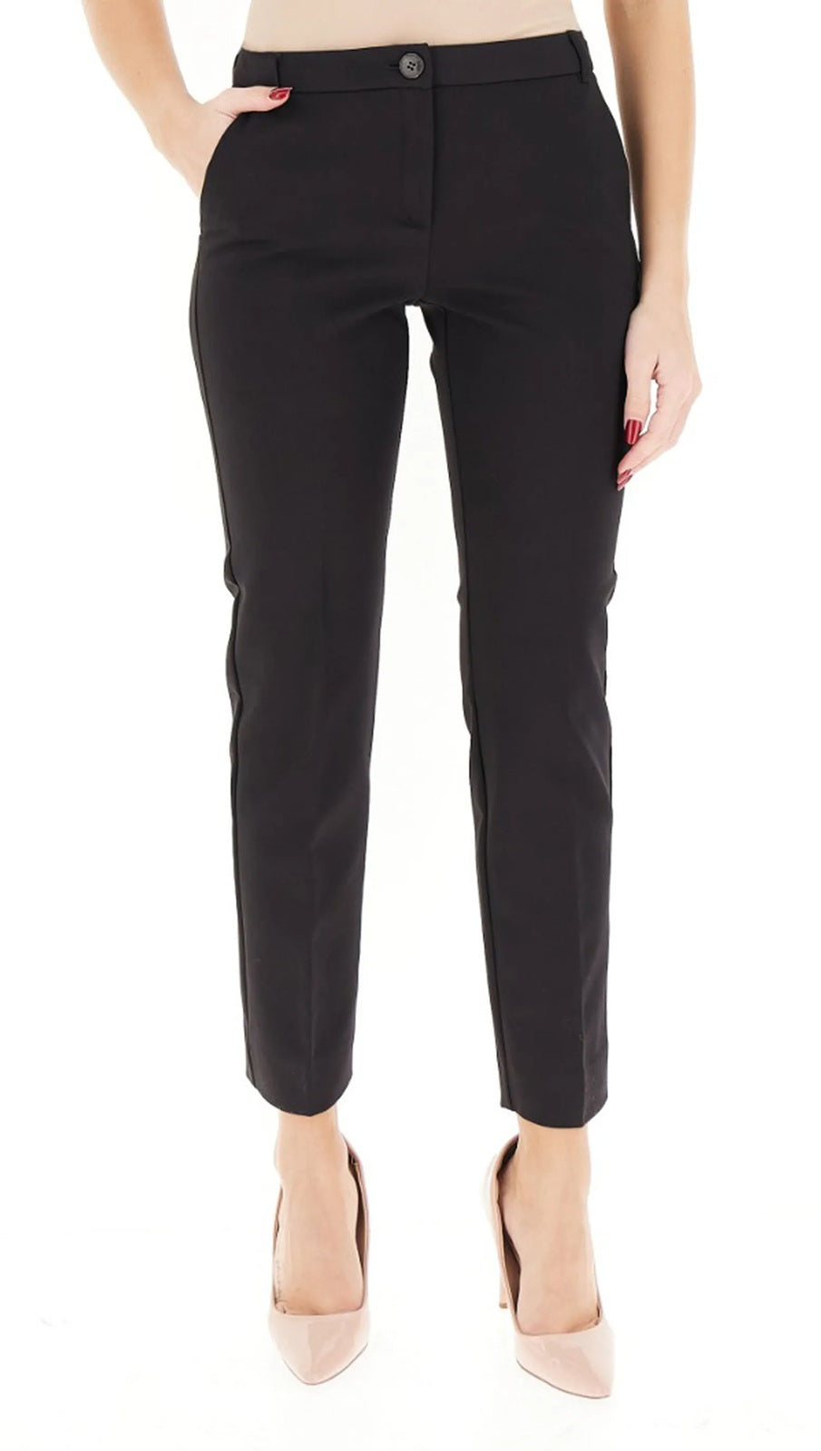 Pantalone Emme di Marella donna GATTI 005 Nero<BR/>