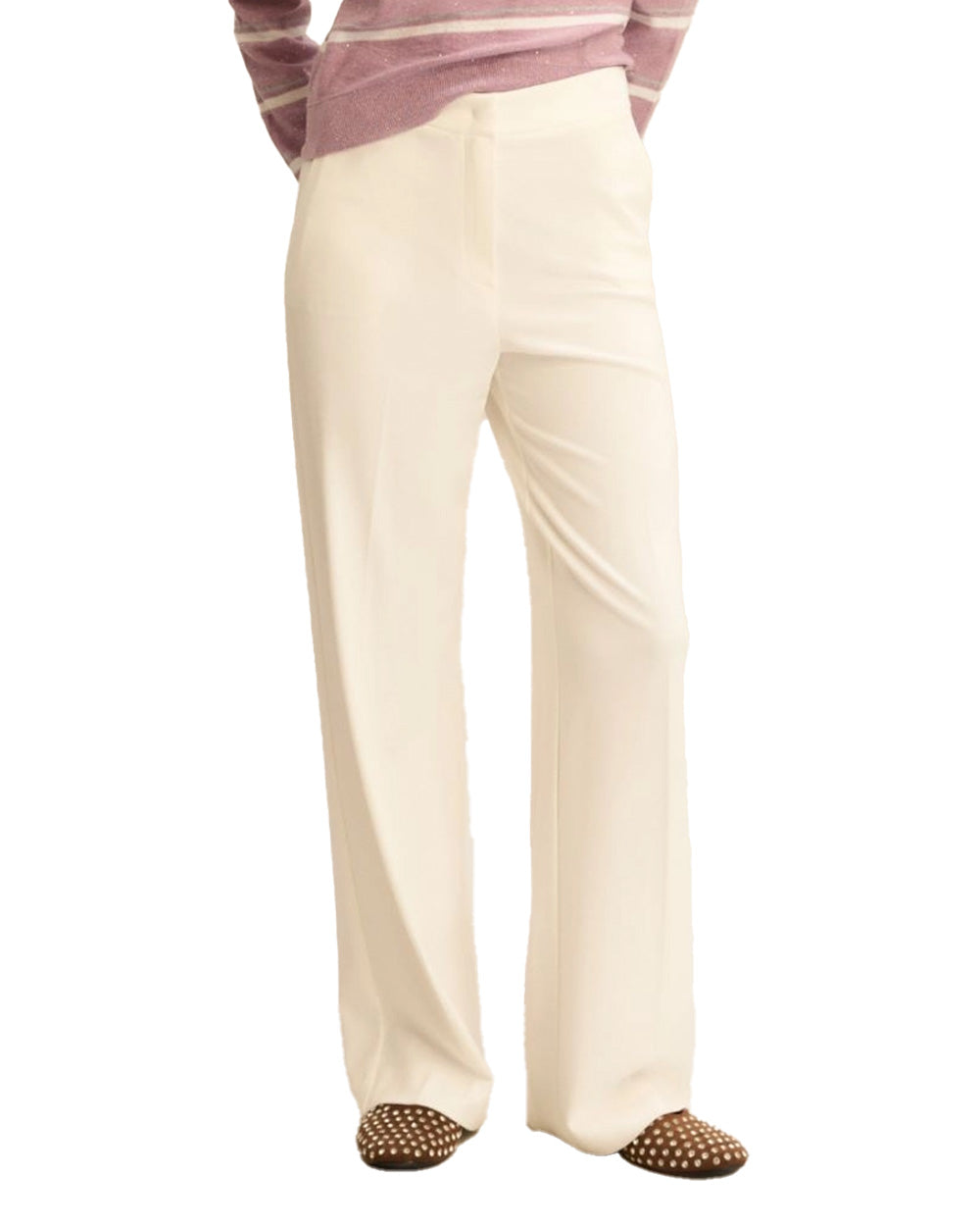 Pantalone EMME DI MARELLA donna PALACE Bianco