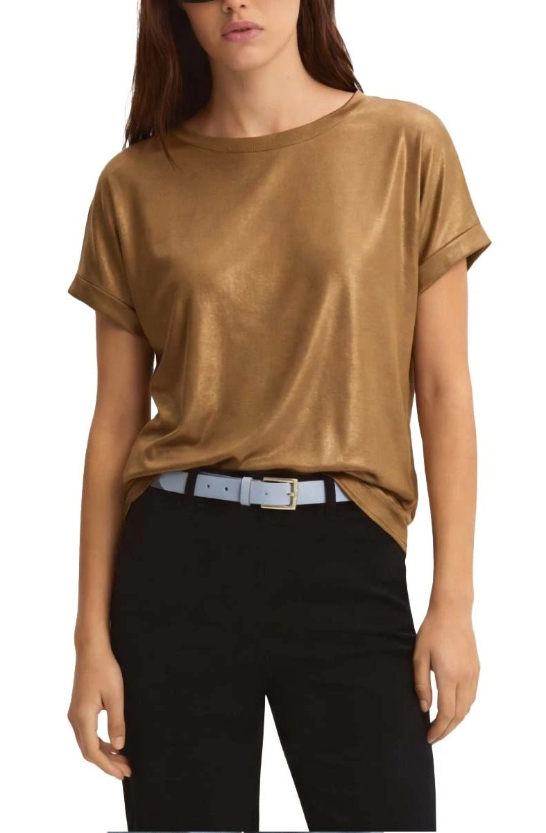 T-shirt Emme di Marella donna RAMO002 Cammello<BR/>