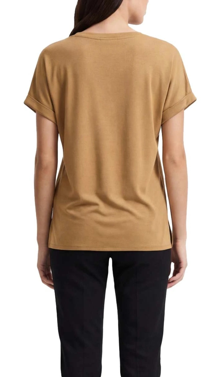 T-shirt Emme di Marella donna RAMO002 Cammello<BR/>