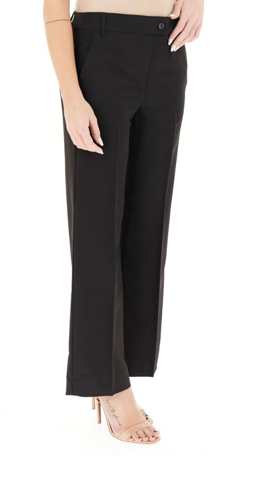 Pantalone Emme di Marella donna ROMANA2 005 Nero<BR/>