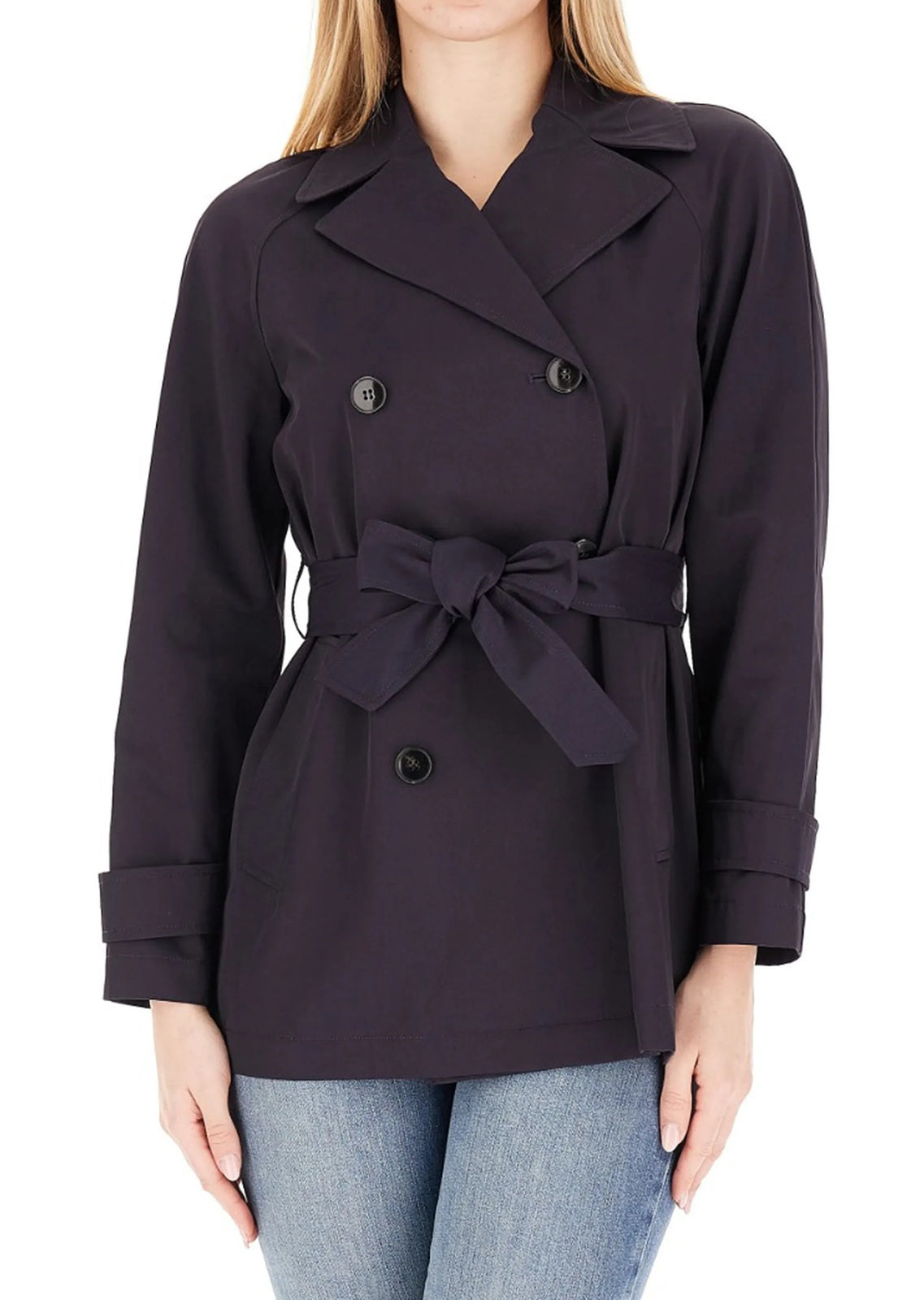 Trench Emme di Marella donna SOTTILE 008 Blu<BR/>