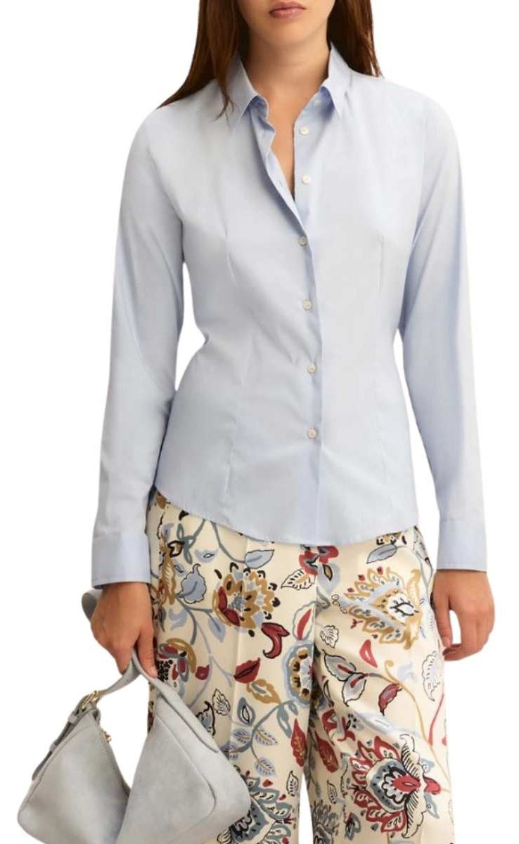 Camicia Emme di Marella donna TEMPO003 Azzurro<BR/>