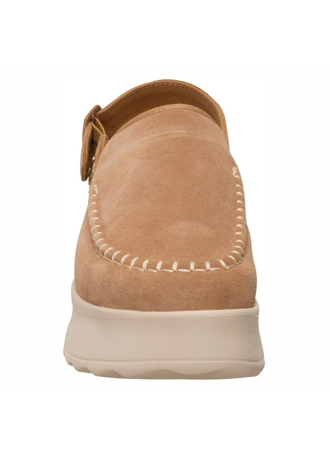 Sandali Hey Dude donna 40003 256 Delray Clog Suede Tan Marrone chiaro<BR/>