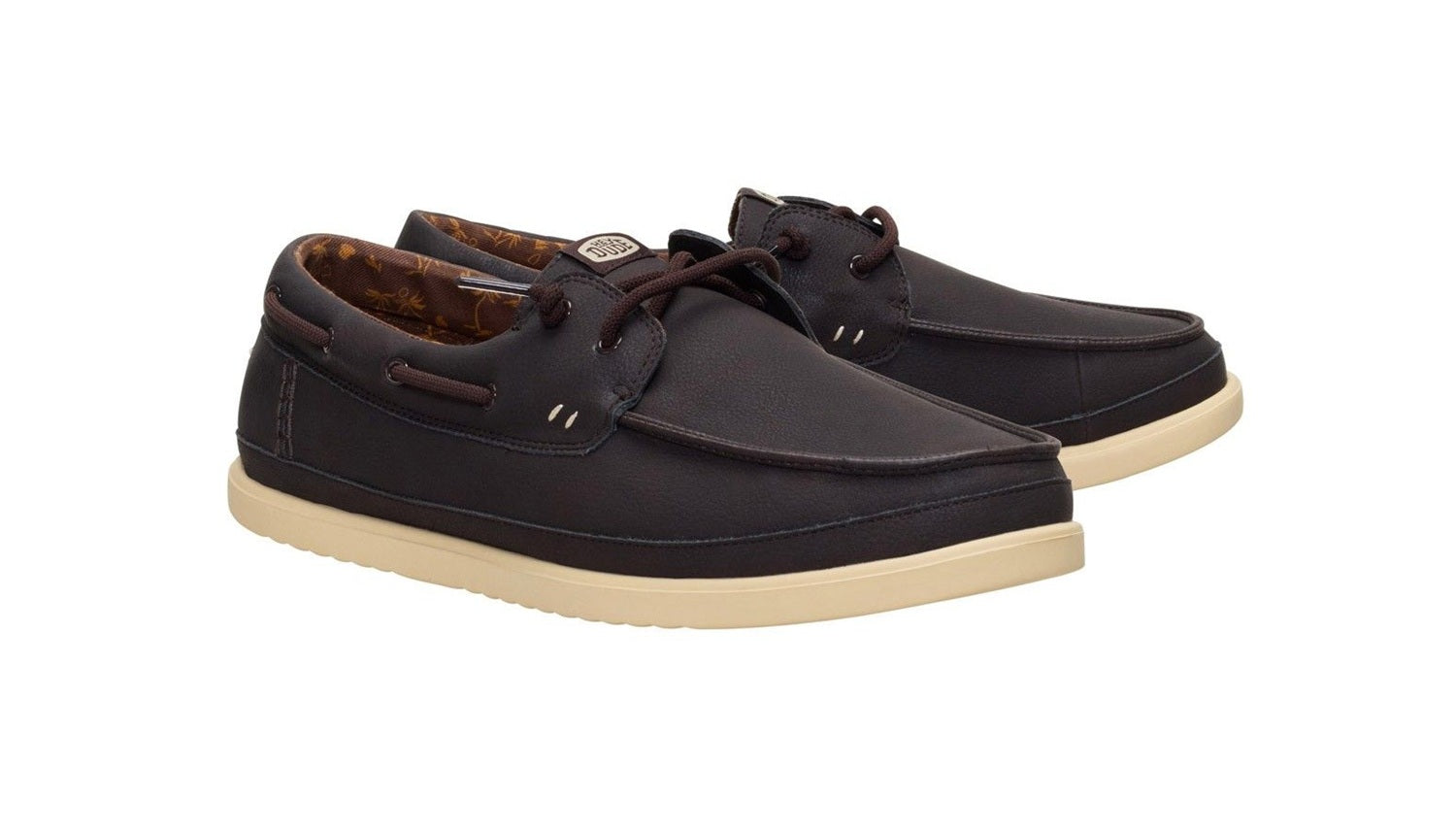 Mocassini Hey Dude uomo 45139 2ID Harbor Lo Classic Brown Marrone<BR/>