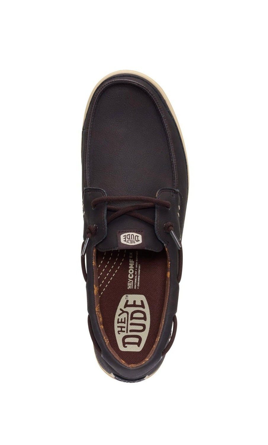 Mocassini Hey Dude uomo 45139 2ID Harbor Lo Classic Brown Marrone<BR/>