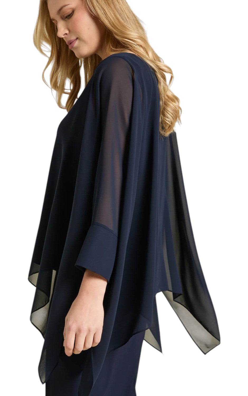Blusa Luisa Viola donna 2240F001869N 034 Mara Venier Blu<BR/>