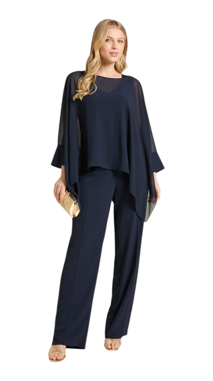 Blusa Luisa Viola donna 2240F001869N 034 Mara Venier Blu<BR/>