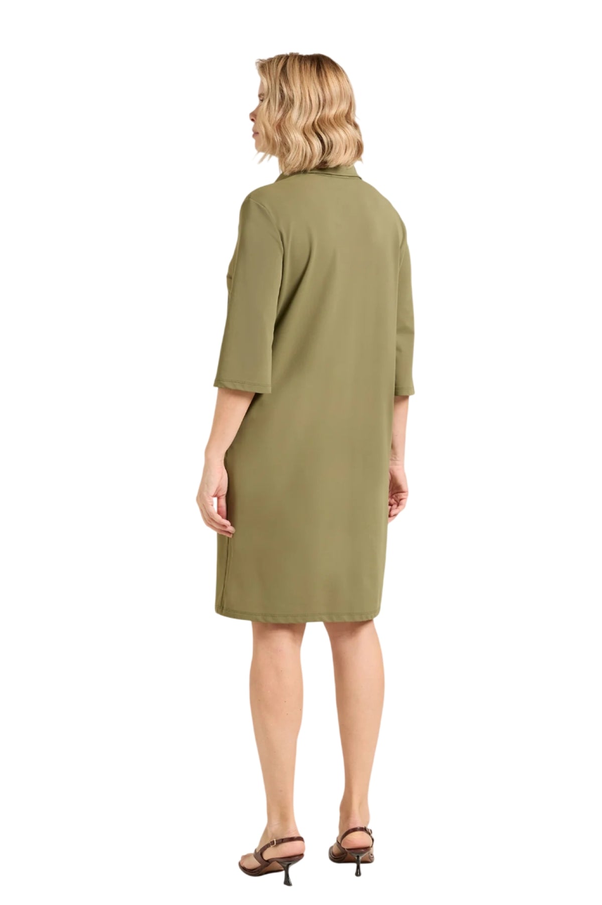 Abito Luisa Viola donna 7646F001187N025 Performance Collection verde <BR/>