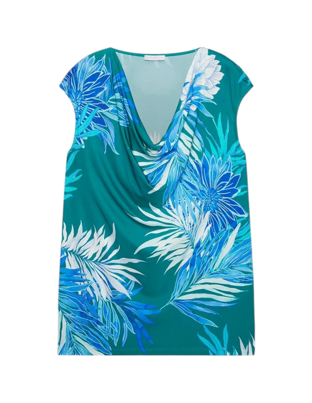 Canotta Luisa Viola donna G074L008753N 001 Performance Smeraldo Azzurro<BR/>