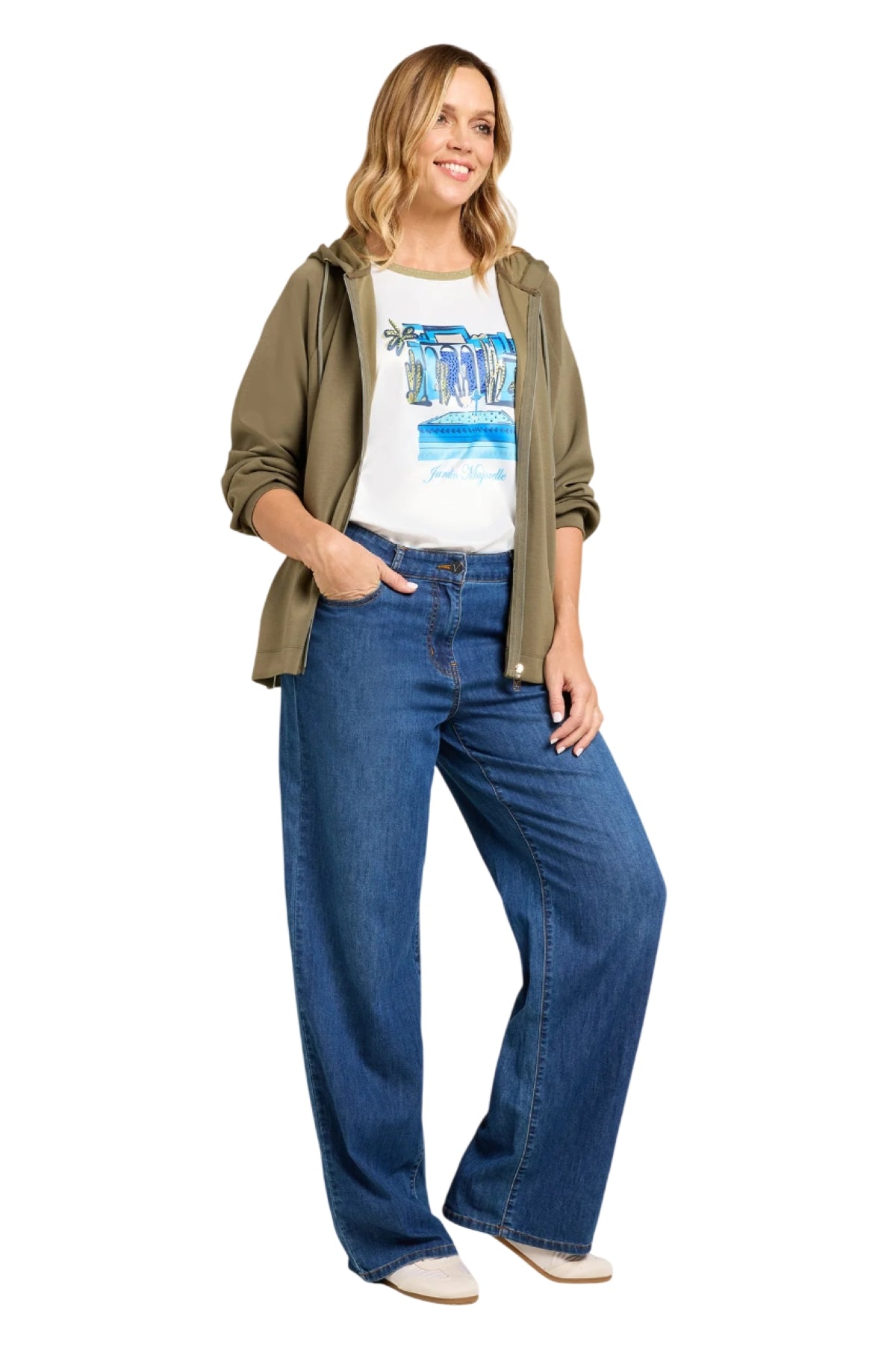 Maglia Luisa Viola donna G084L008620N025 Performance Collection bianco kaki