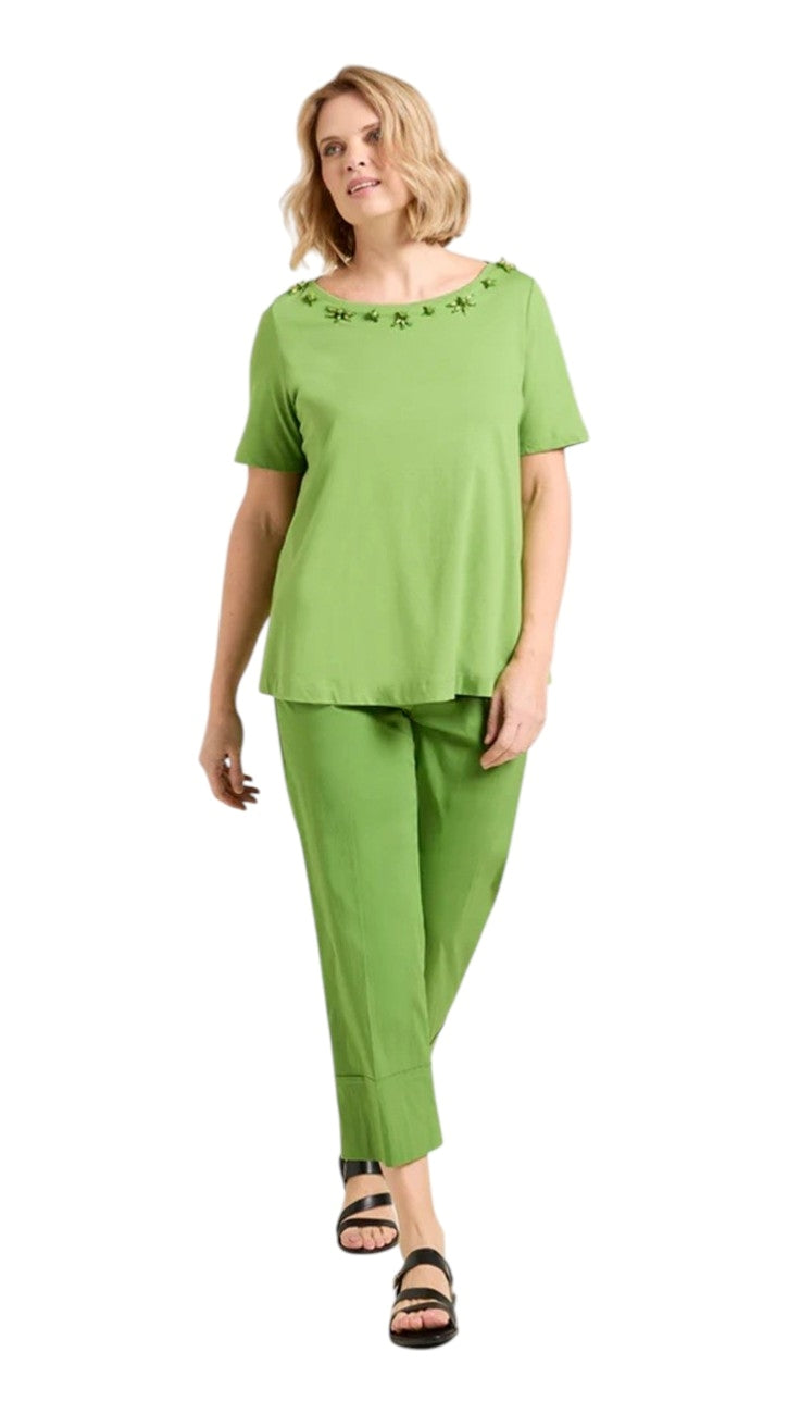 T-shirt Luisa Viola donna G087L008707N 015 Performance Verde<BR/>