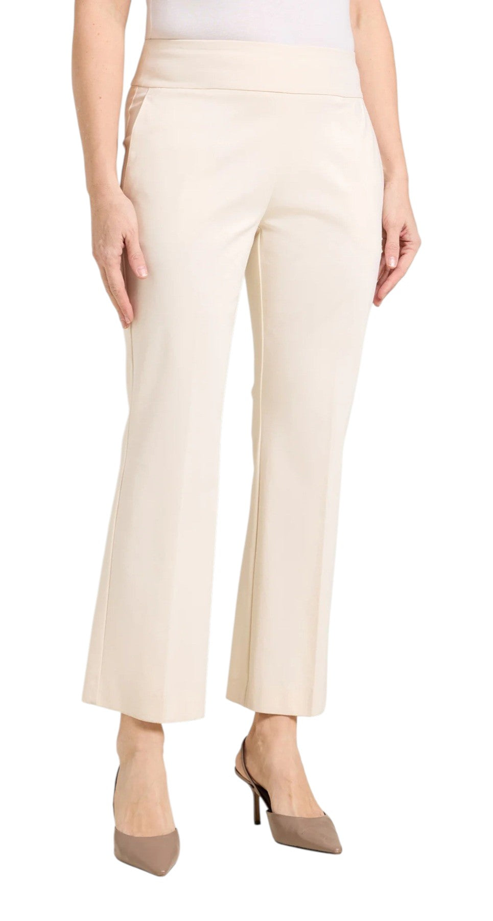 Pantalone Luisa Viola donna P878F001931N0C1 Pull on Mara Venier Avorio <BR/>