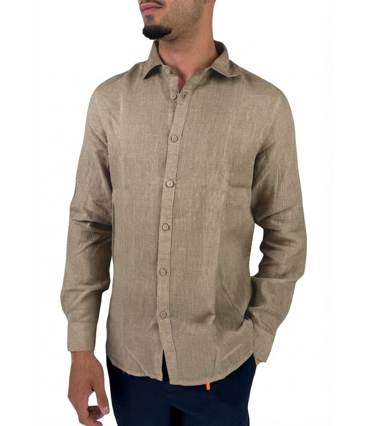 Camicia MARKUP uomo MK13003 Tortora