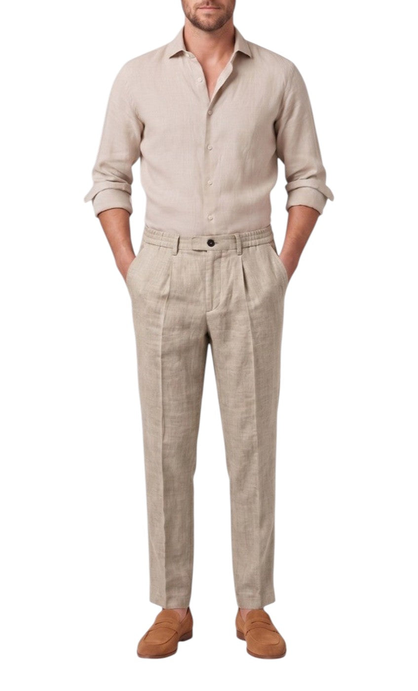 Pantalaccio Markup uomo MK15109 Carter Linen Corda
